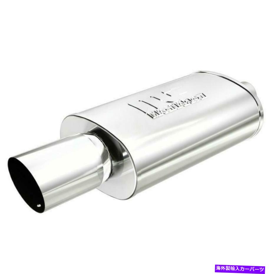 マフラー 3 "Muffler C/C 4" TIP MAGNAFLOW 14 "ボディ5 x 8ユニバーサルSSパフォーマンス排気 3" Muffler C/C 4" Tip MagnaFlow 14" Body 5 x 8 Universal SS Performance Exhaust【並行輸入品】|Us Custom Parts Shop USDM