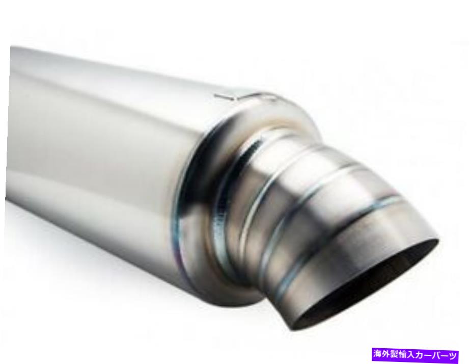 マフラー Blox Racing Universal Street Muffler-ターンダウンヒント - インレット：2.5 '' -BXEX -00107 Blox Racing Universal Street Muffler - Turndown Tip - Inlet: 2.5'' - BXEX-00107【並行輸入品】