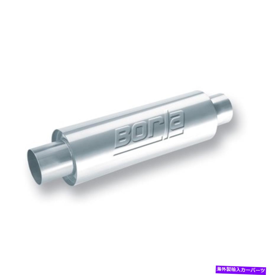 マフラー ボルラスポーツマンXR-1ラウンド3.5in in/outx15inマフル40086 BORLA Sportsman XR-1 Round 3.5in In/Outx15in Muffle 40086【並行輸入品】