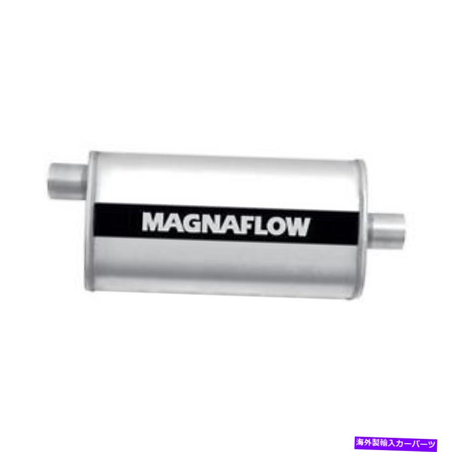 マフラー Magnaflow(12909)ステンレス鋼3.5 "楕円形のマフラー Magnaflow (12909 )Stainless Steel 3.5" Oval Muffler【並行輸入品】|Us Custom Parts Shop USDM