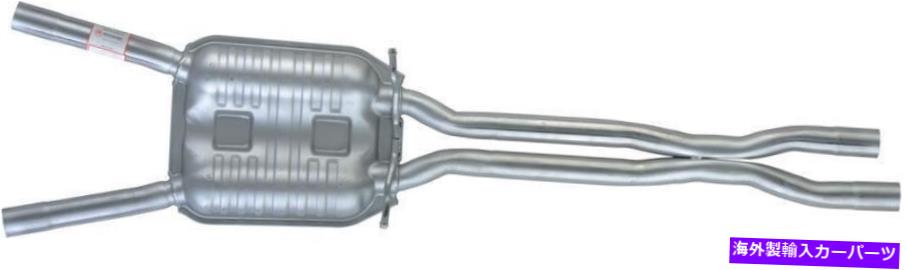 マフラー 排気マフラーフィット：2000-2004 Audi A6 Quattro、2001-2005 Audi Allroad Quattro Exhaust Muffler Fits: 2000-2004 Audi A6 Quattro, 2001-2005 Audi Allroad Quattro【並行輸入品】