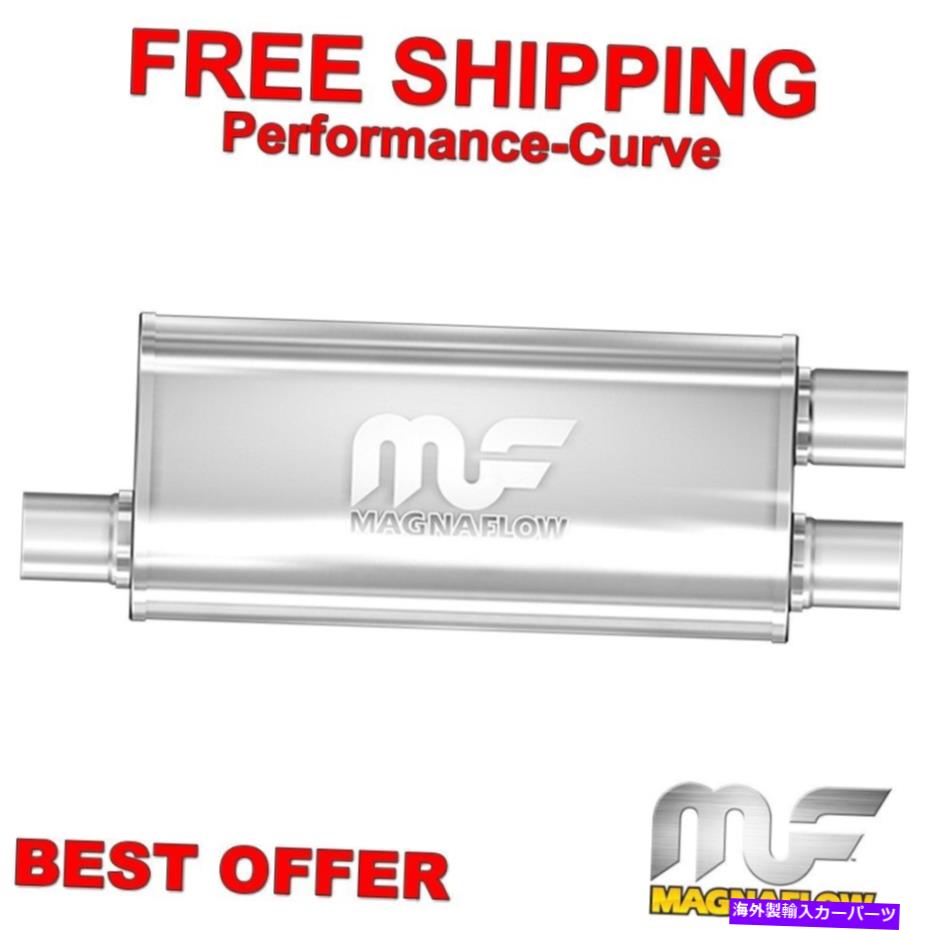 マフラー 2.5 / 2.5 -Camaro Firebird Magnaflow Muffler SS 12265 2.5 / 2.5 -Camaro Firebird MagnaFlow Muffler SS 12265【並行輸入品】