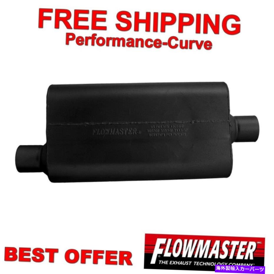 マフラー フローマスター50シリーズデルタフローマフラー409ステンレス2.5 O/C 842551 Flowmaster 50 Series Delta Flow Muffler 409 Stainless 2.5 O/C 842551【並行輸入品】