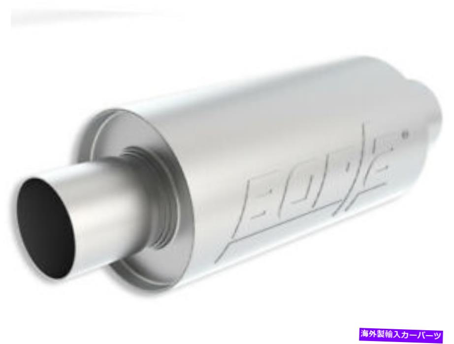 マフラー Borla Universal S-Type 2.5インチインレット/アウトレットマフラー Borla Universal S-type 2.5in Inlet/Outlet Muffler【並行輸入品】