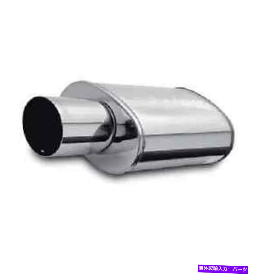 マフラー Magnaflow 14827 High-Flow Performance Muffler w/ Tip 5x8x14 Oval 2.25 \