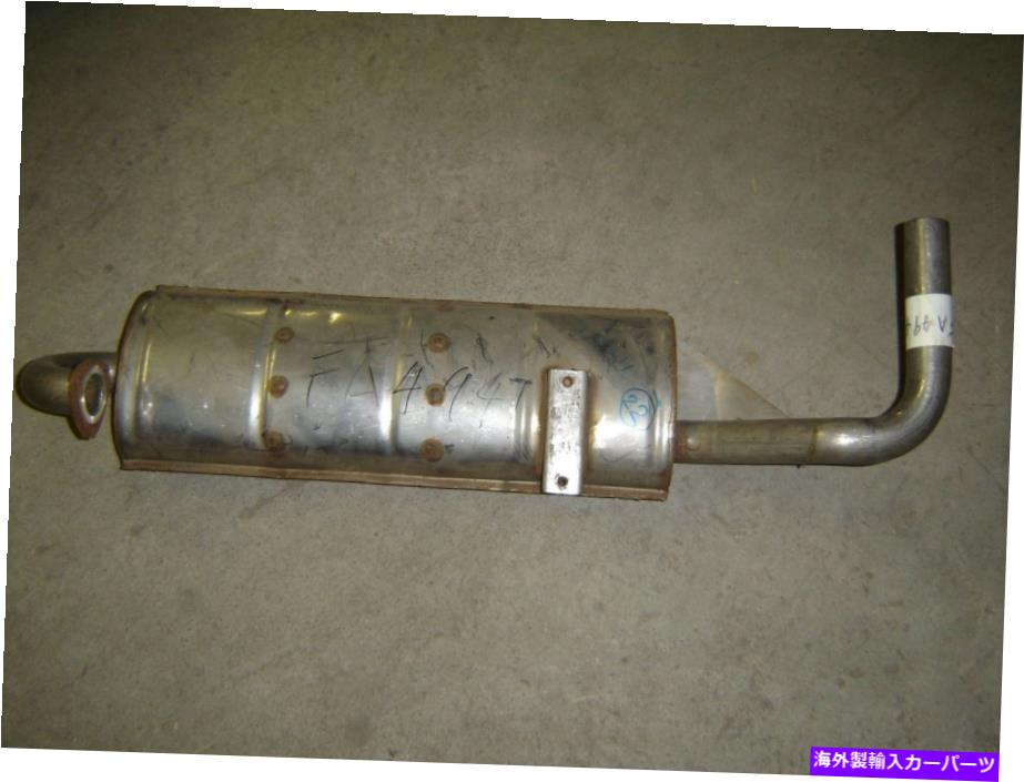 マフラー ANSAリアエキゾーストマフラーサイレンサーFA4947 1975-79 fi*at x-1/9 x 1/9 1.3l 1.5l ANSA REAR EXHAUST MUFFLER SILENCER FA4947 1975-79 FI*AT X-1/9 X 1/9 1.3L 1.5L【並行輸入品】
