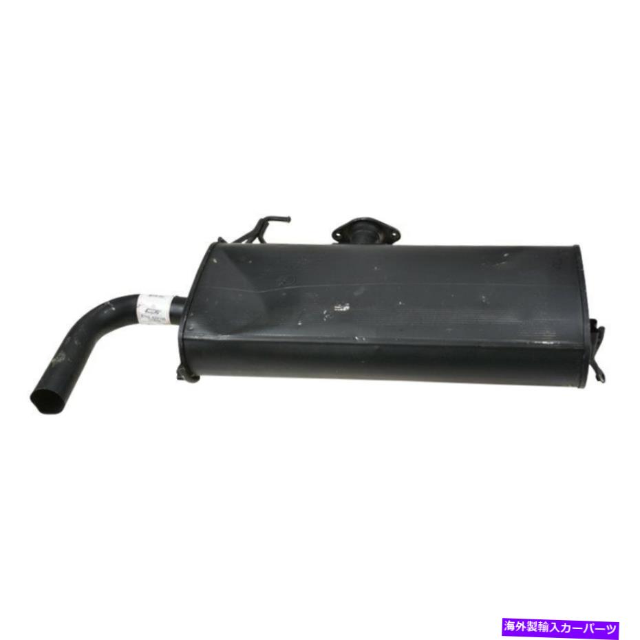 マフラー Mitsubishi Lancer 2008-2010 Trupartsリアエキゾーストマフラーの場合 For Mitsubishi Lancer 2008-2010 TruParts Rear Exhaust Muffler【並行輸入品】