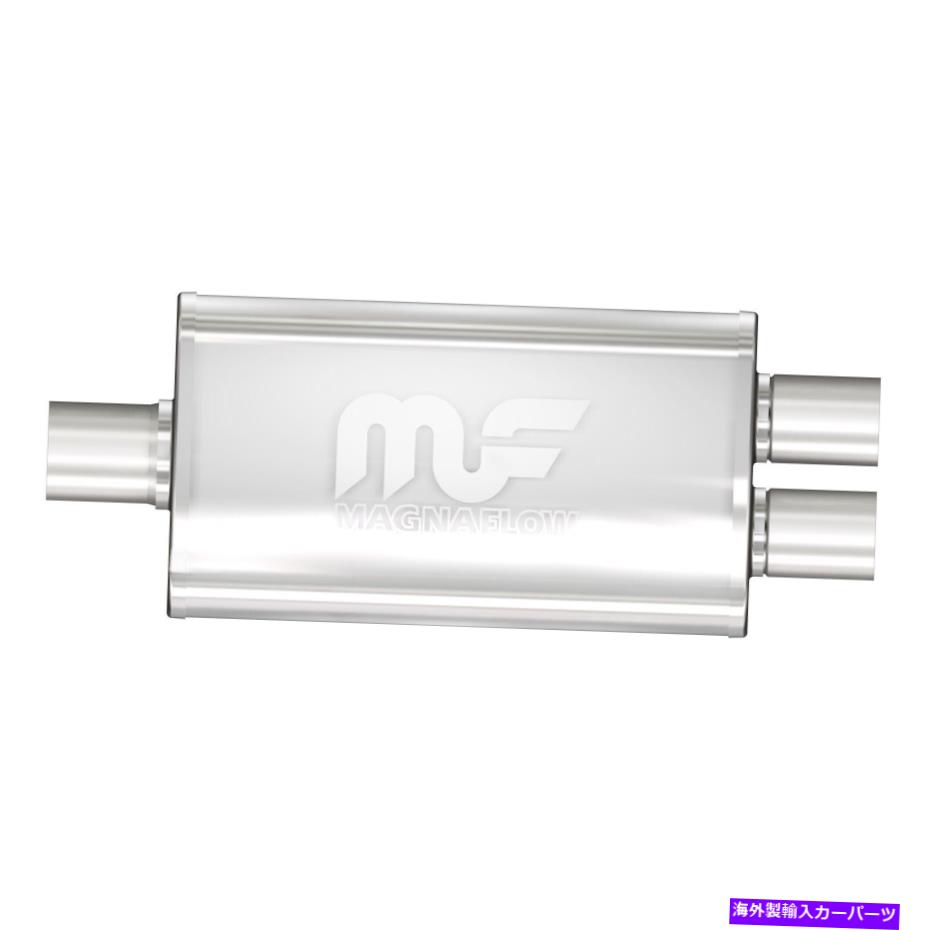 マフラー Magnaflowパフォーマンス排気11148ステンレス鋼マフラー Magnaflow Performance Exhaust 11148 Stainless Steel Muffler【並行輸入品】