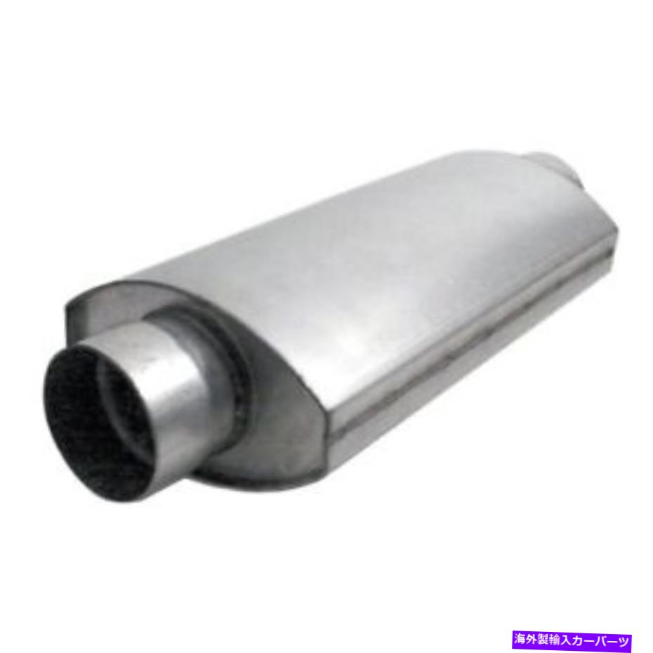マフラー Dynatech 776-14402マフラースプリットフローレーシングスチール4 "インレット/アウトレット14" Dynatech 776-14402 Muffler Split-Flow Racing Steel 4" Inlet/Outlet 14" Length【並行輸入品】|Us Custom Parts Shop USDM