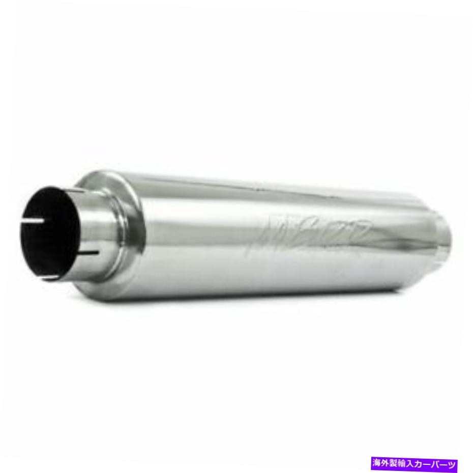 マフラー MBRPステンレスクライムトーンディーゼルマフラーラウンド4 "インレット/アウトレットボディL-24" M1004S MBRP Stainless Quiet-Tone Diesel Muffler Round 4" Inlet/Outlet Body L-24" M1004S【並行輸入品】｜Us Custom Parts Shop USDM