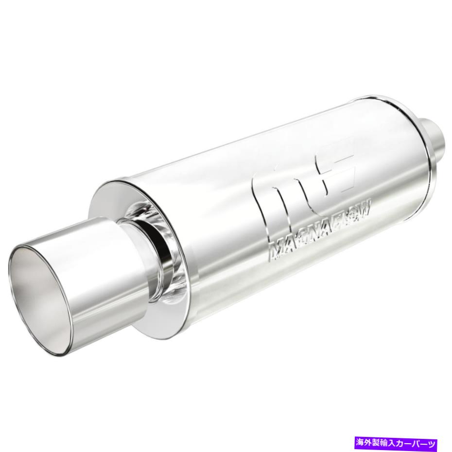マフラー マグナフロー14817 6x6インチラウンドセンター/センターステンレスマフラー MagnaFlow 14817 6x6 Inch Round Center/Center Stainless Muffler【並行輸入品】｜Us Custom Parts Shop USDM