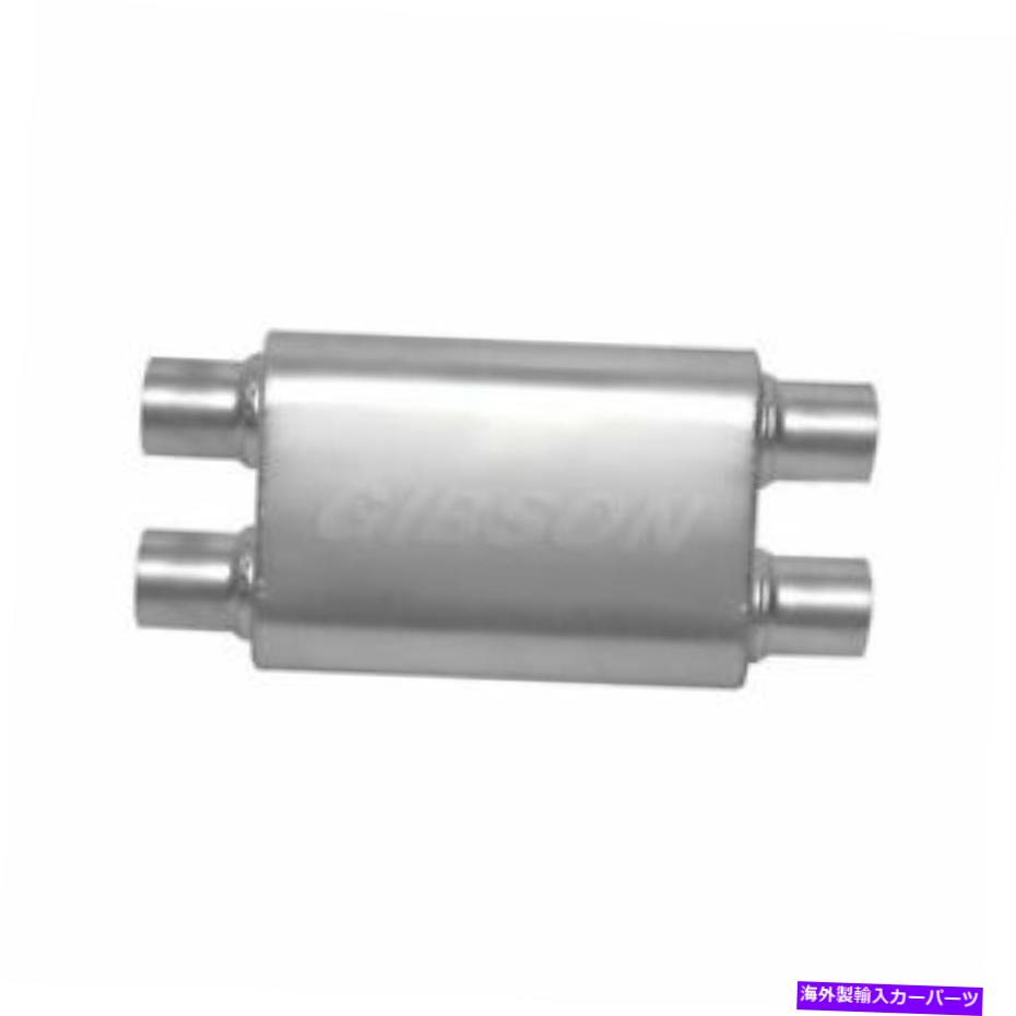 マフラー ギブソンパフォーマンスエキゾースト55114S CFTスーパーフローデュアル/デュアルオーバルマフラー Gibson Performance Exhaust 55114S CFT Superflow Dual/Dual Oval Muffler【並行輸入品】