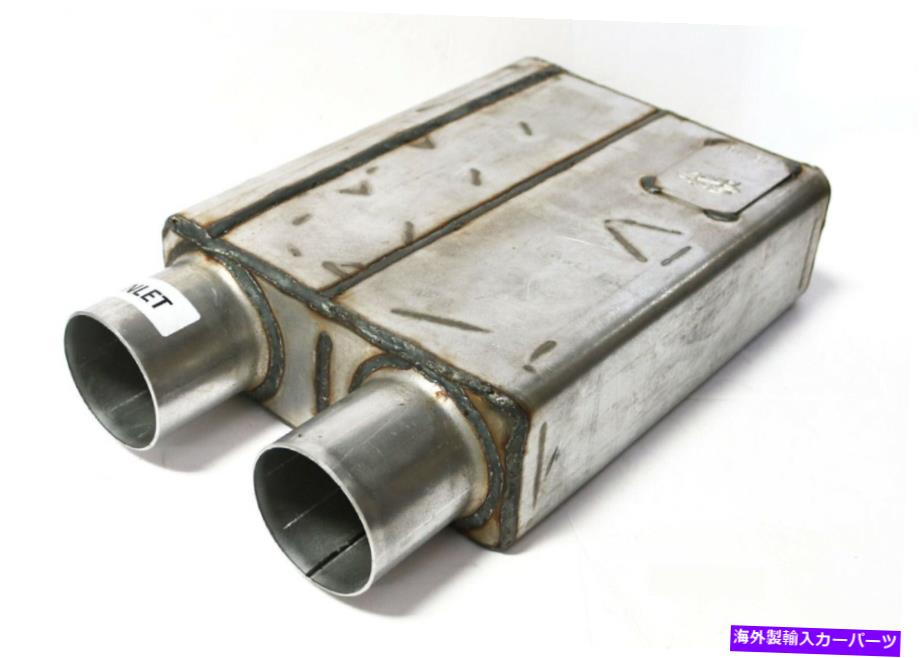 マフラー Spintech Muffler 344SCSスポーツマンスプリットケース同じエンド3 \