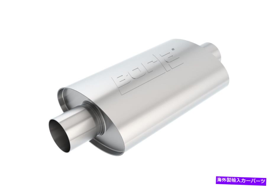 マフラー Borla 40941 XR-1ステンレススポーツマンレーシングマフラー Borla 40941 XR-1 Stainless Sportsman Racing Mufflers【並行輸入品】