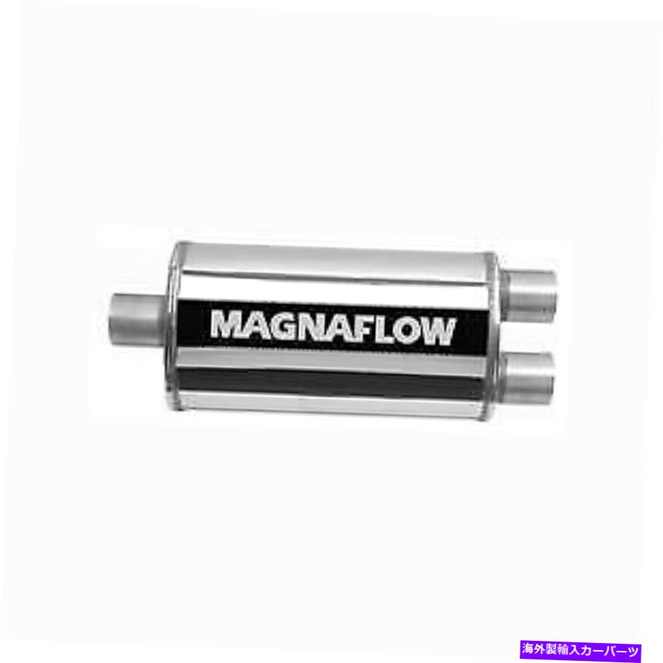 マフラー マグナフローパフォーマンスユニバーサルエキゾーストマフラー14220センターデュアル5x8楕円形のst t Magnaflow Performance Universal Exhaust Muffler 14220 Center Dual 5x8 oval St T【並行輸入品】