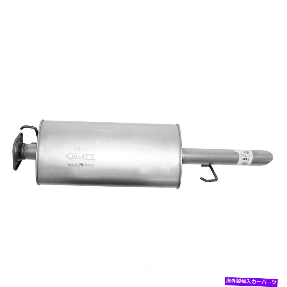 マフラー 排気マフラーアセンブリリアAPエキゾースト7449フィット01-03トヨタシエナ Exhaust Muffler Assembly Rear AP Exhaust 7449 fits 01-03 Toyota Sienna【並行輸入品】