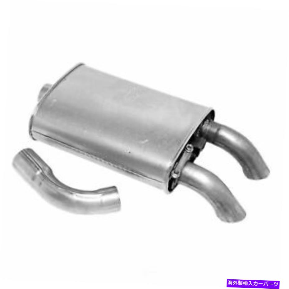 マフラー エキゾーストマフラー - キエットフローSSウォーカー22324は1984シボレーコルベットに適合します Exhaust Muffler-Quiet-Flow SS Walker 22324 fits 1984 Chevrolet Corvette【並行輸入品】