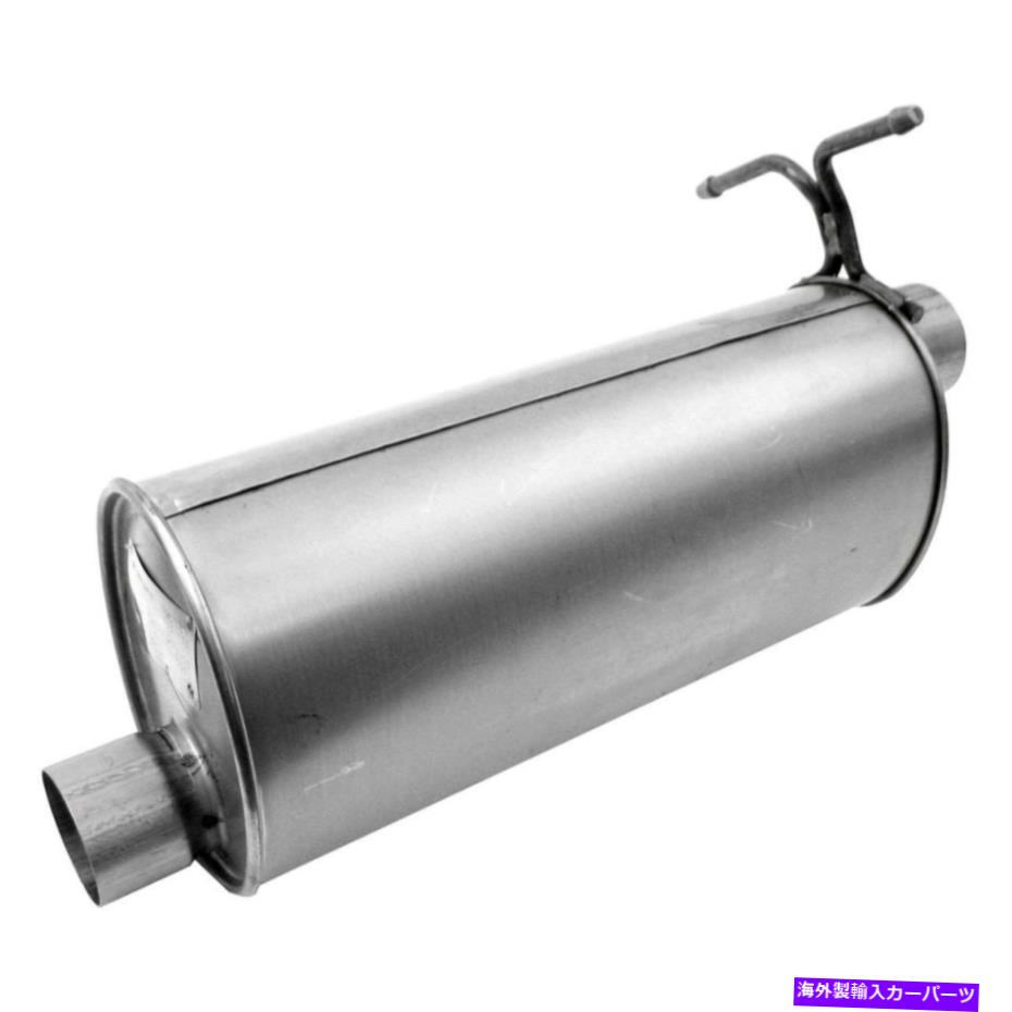 マフラー 静かなフローステンレス鋼の楕円形アルミ酸エキゾーストマフラーフィット2005 Ford F-550 Quiet Flow Stainless Steel Oval Aluminized Exhaust Muffler Fits 2005 Ford F-550【並行輸入品】