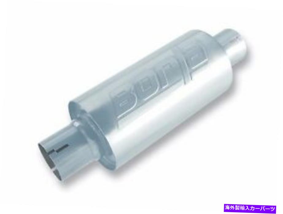 マフラー Borla Universal Pro-XSラウンドSタイプセンターNotched Muffler送料無料400497 Borla Universal Pro-XS Round S-Type Center Notched Muffler Free Shipping 400497【並行輸入品】