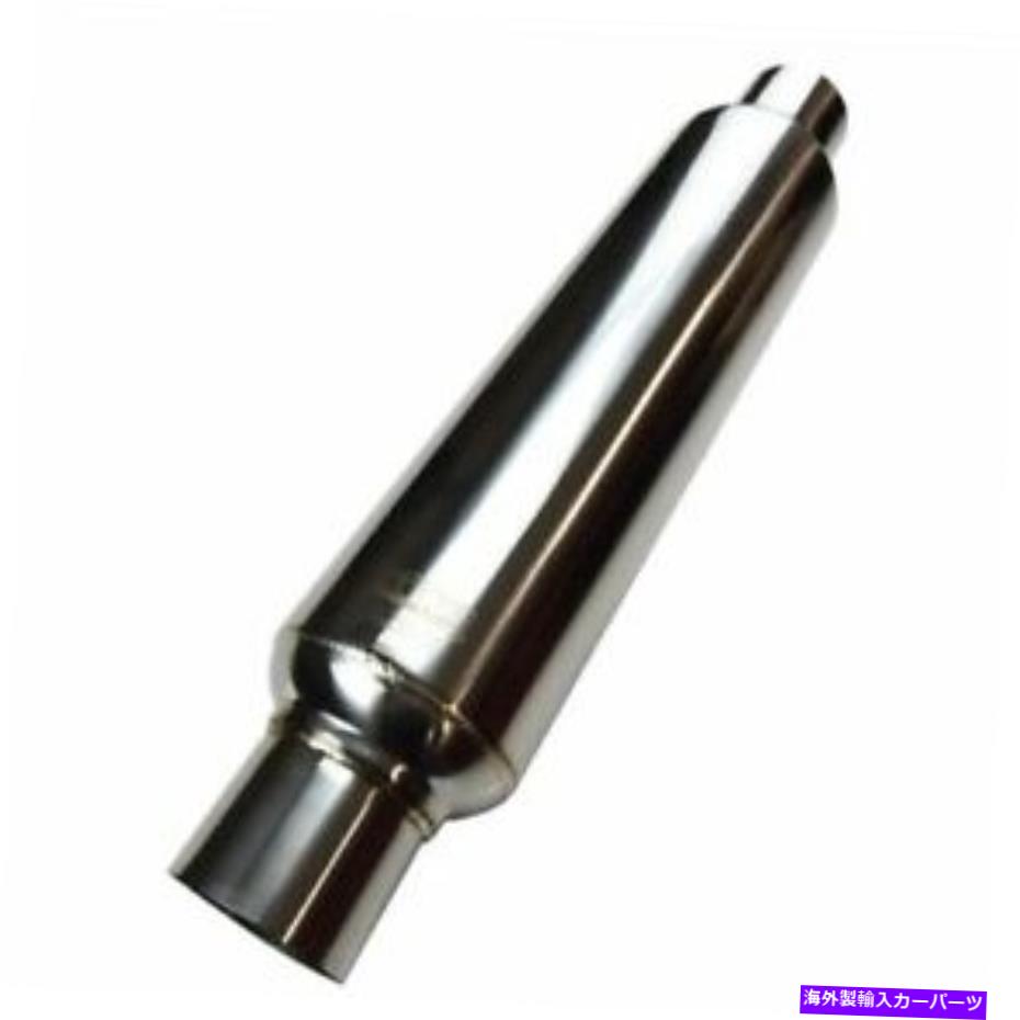マフラー Kooks R250-14 2-1/2 "ラウンドマフラー14"長い磨かれたステンレス鋼 Kooks R250-14 2-1/2" Round Muffler 14" Long Polished Stainless Steel【並行輸入品】｜Us Custom Parts Shop USDM