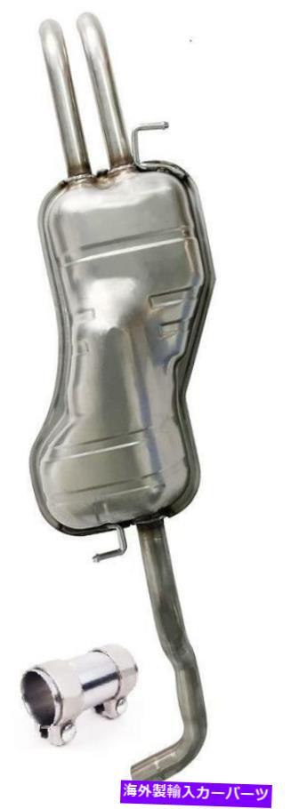 マフラー ステンレススチールリアエキゾーストマフラーフィット1999-2004 VW Jetta 1.8L 1.9L 2.8L Stainless Steel Rear Exhaust Muffler Fits 1999 - 2004 VW Jetta 1.8L 1.9L 2.8L【並行輸入品】 107,932円