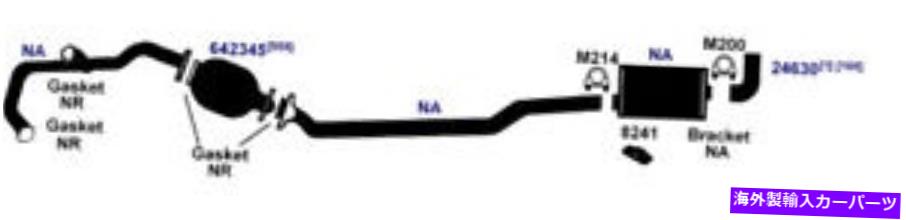 マフラー 新しいAPエキゾースト2160マフラーマツダ929 92 93 94 95 New AP Exhaust 2160 Muffler Mazda 929 92 93 94 95【並行輸入品】