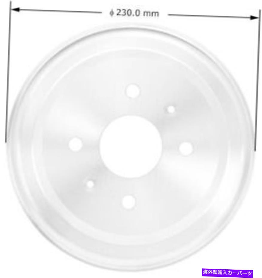 Brake Drum ブレーキドラムプレミアムリアベンディックスPDR0829 Brake Drum-Premium Rear Bendix PDR0829【並行輸入品】
