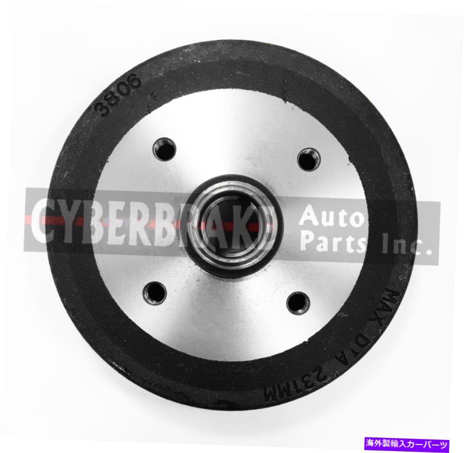 Brake Drum 3806フロントブレーキドラムペア2 3806 Front Brake Drum Pair of 2【並行輸入品】