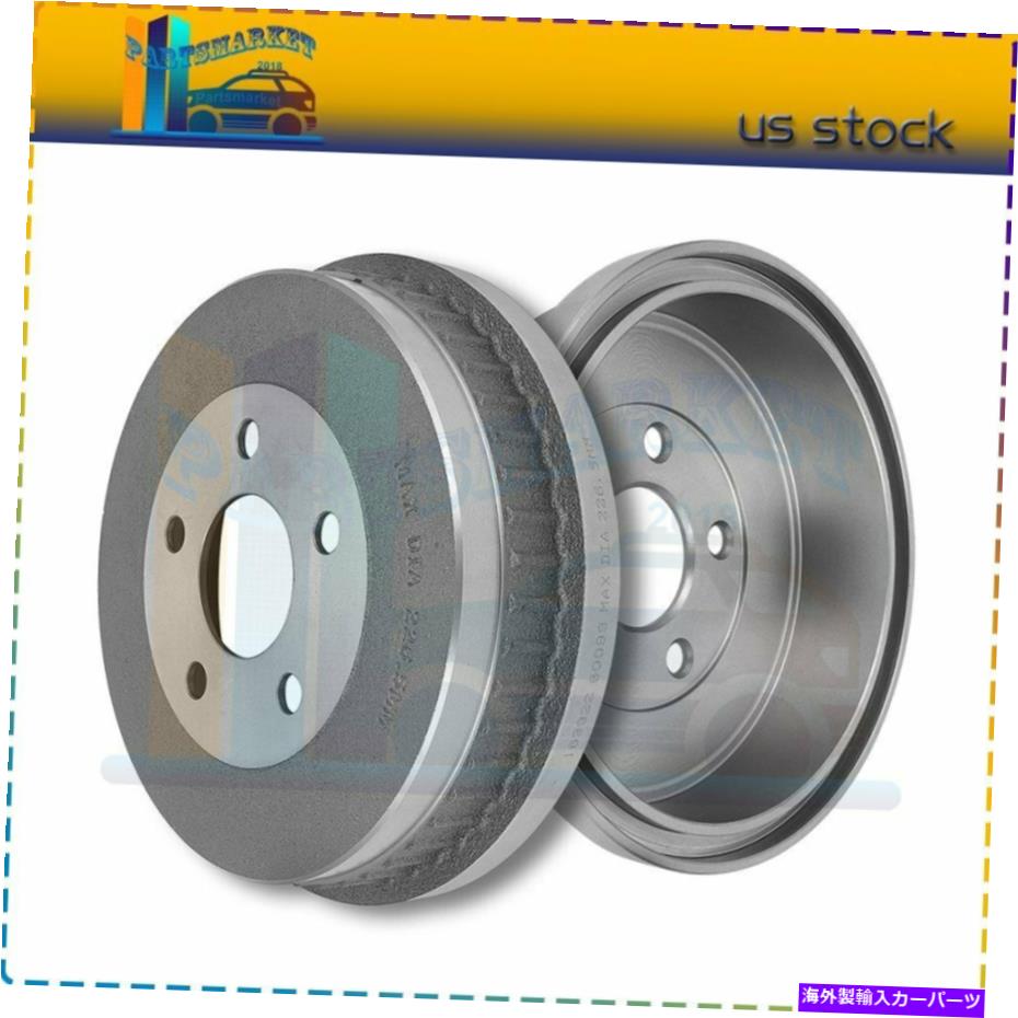 Brake Drum リアブレーキドラム左＆右セット2セットFOTD TAURUS MERCURY MARINER Rear Brake Drums Left & Right Set of 2 for Fitsd Taurus Mercury Mariner【並行輸入品】