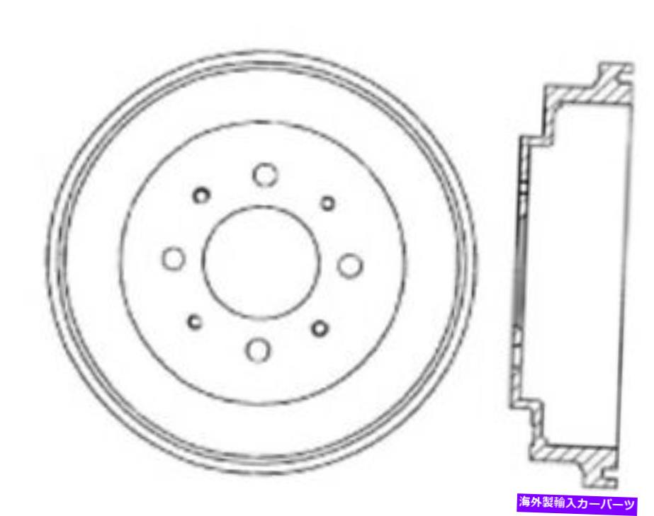 Brake Drum ブレーキドラム中心部122.4801 Brake Drum Centric Parts 122.4801【並行輸入品】