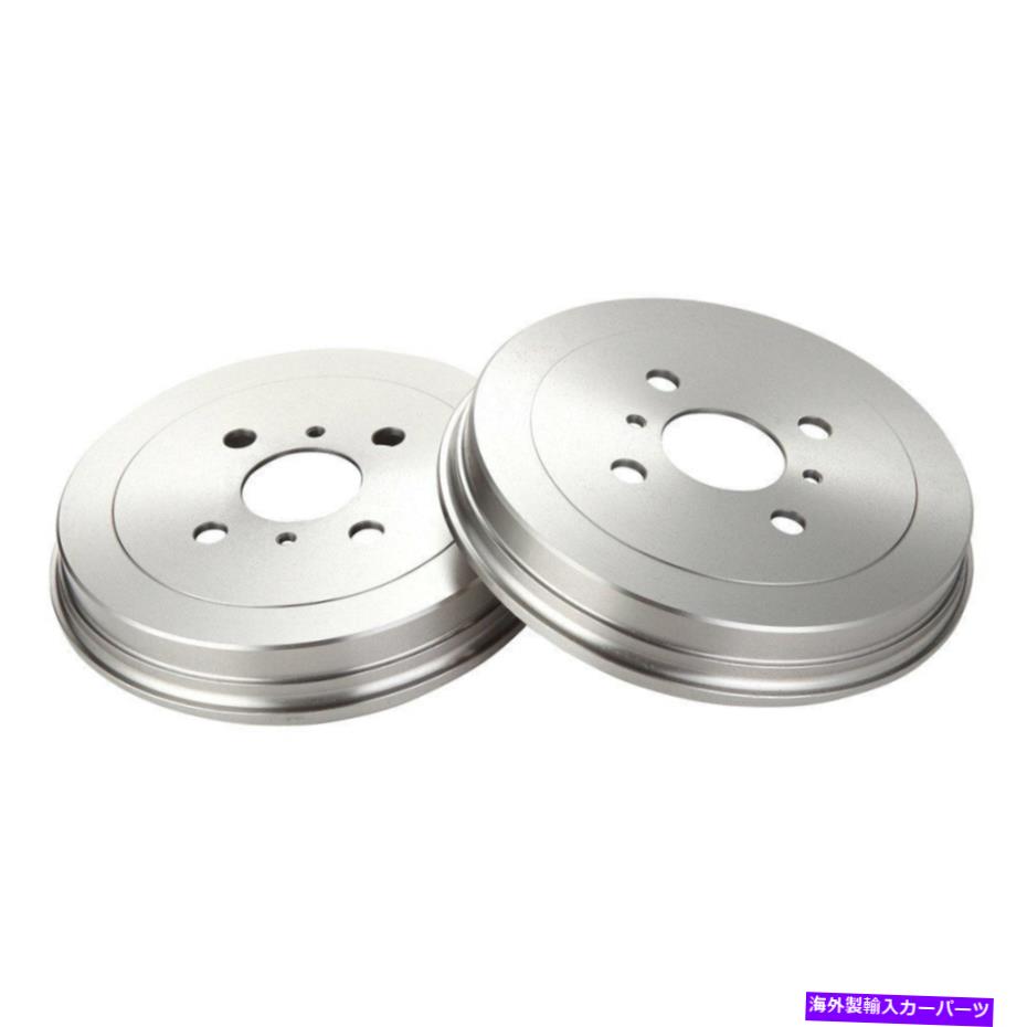 Brake Drum SCION XB 2004-2006 TRQ BRA75126リアドライバーと助手席側のブレーキドラム For Scion xB 2004-2006 TRQ BRA75126 Rear Driver & Passenger Side Brake Drums【並行輸入品】