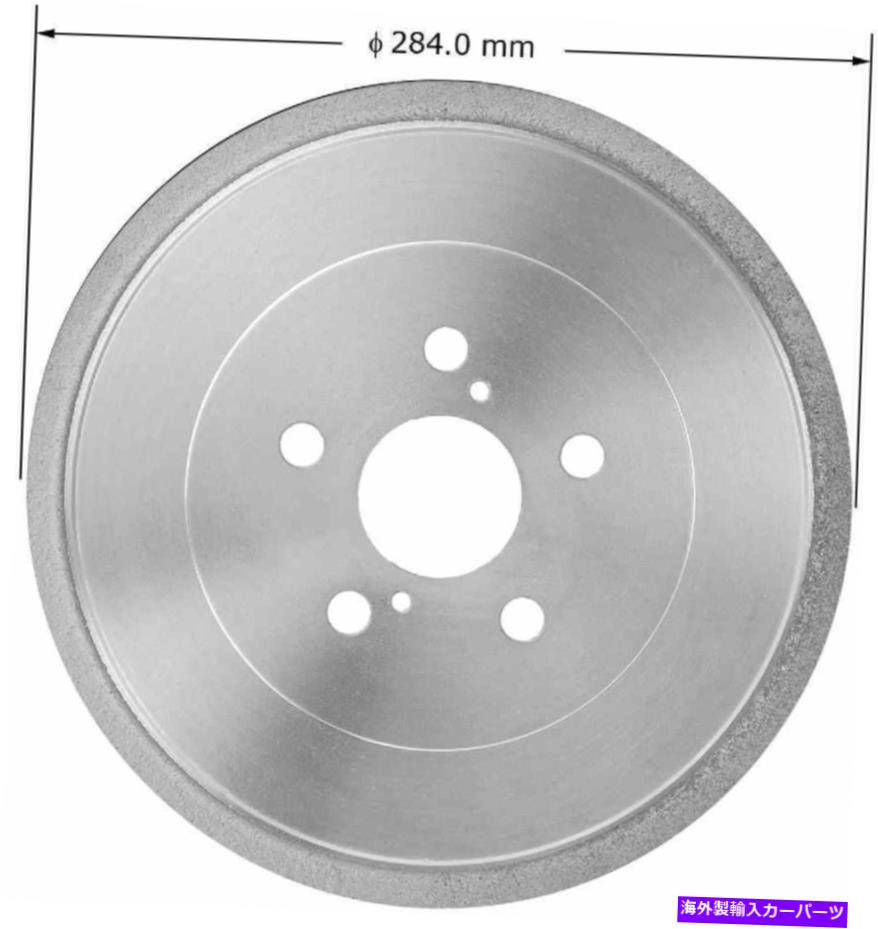 Brake Drum ブレーキドラムプレミアムリアベンディックスPDR0836フィット09-11トヨタカローラ Brake Drum-Premium Rear Bendix PDR0836 fits 09-11 Toyota Corolla【並行輸入品】