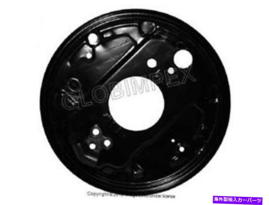 Brake Drum VW Vanagon(1980-1991)ドラムブレーキバッキングプレートリアL / DR。サイドJPグループダンスク VW VANAGON (1980-1991) Drum Brake Backing Plate REAR L / DR. SIDE JP GROUP DANSK【並行輸入品】