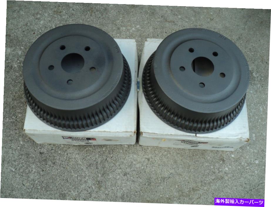 Brake Drum 新しい71-73フォードマスタングブレーキドラムパート＃60058 NEW 71-73 FORD MUSTANG BRAKE DRUMS PART # 60058【並行輸入品】