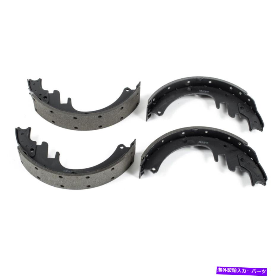 Brake Drum 451Rパワーストップブレーキシューズセット2輪セットシボレー郊外C3500 C20用 451R Powerstop Brake Shoe Sets 2-Wheel Set Rear New for Chevy Suburban C3500 C20【並行輸入品】