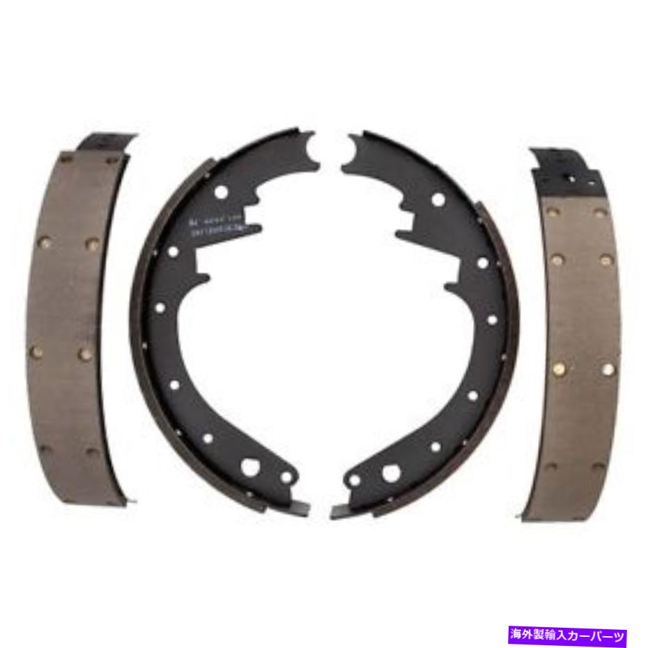 Brake Drum 1755b ACデルコブレーキシューズセット2ホイールセットフロントまたはリアシボレーオールズ1000 1755B AC Delco Brake Shoe Sets 2-Wheel Set Front or Rear New for Chevy Olds 1000【並行輸入品】