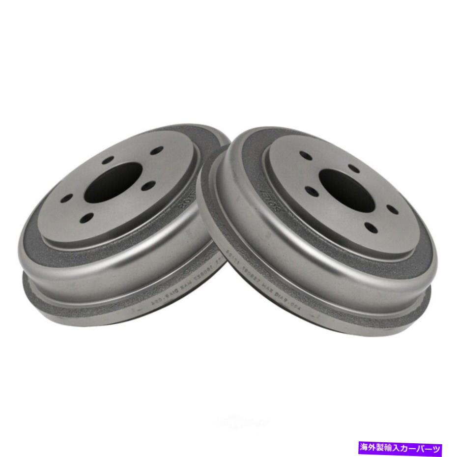 Brake Drum ブレーキドラムセットTRQ BRA75119 Brake Drum Set TRQ BRA75119【並行輸入品】