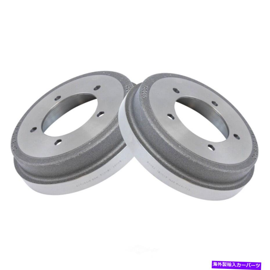 Brake Drum ブレーキドラムセットTRQ BRA75094 Brake Drum Set TRQ BRA75094【並行輸入品】