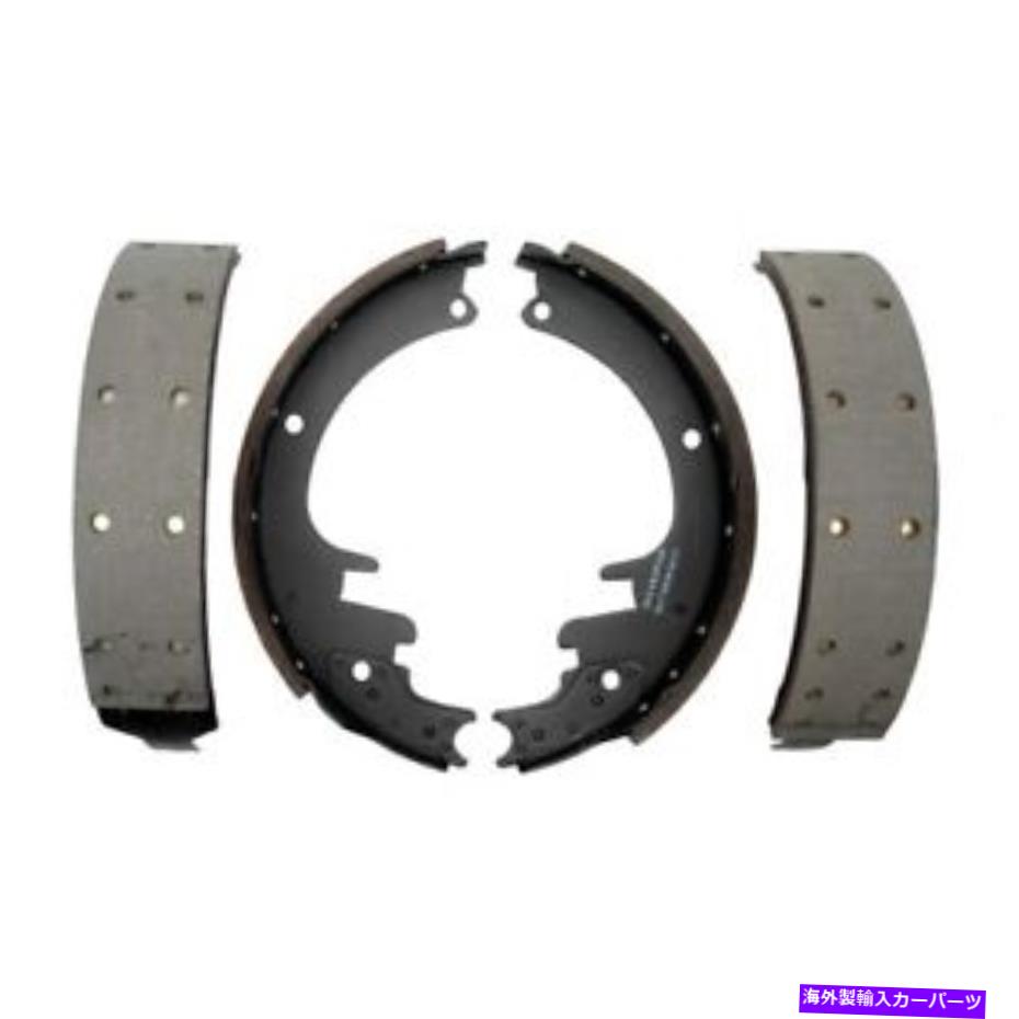 Brake Drum 14451r ACデルコブレーキシューズセット2輪セット郊外Savana K2500の新機能 14451R AC Delco Brake Shoe Sets 2-Wheel Set Rear New for Suburban SaVana K2500【並行輸入品】