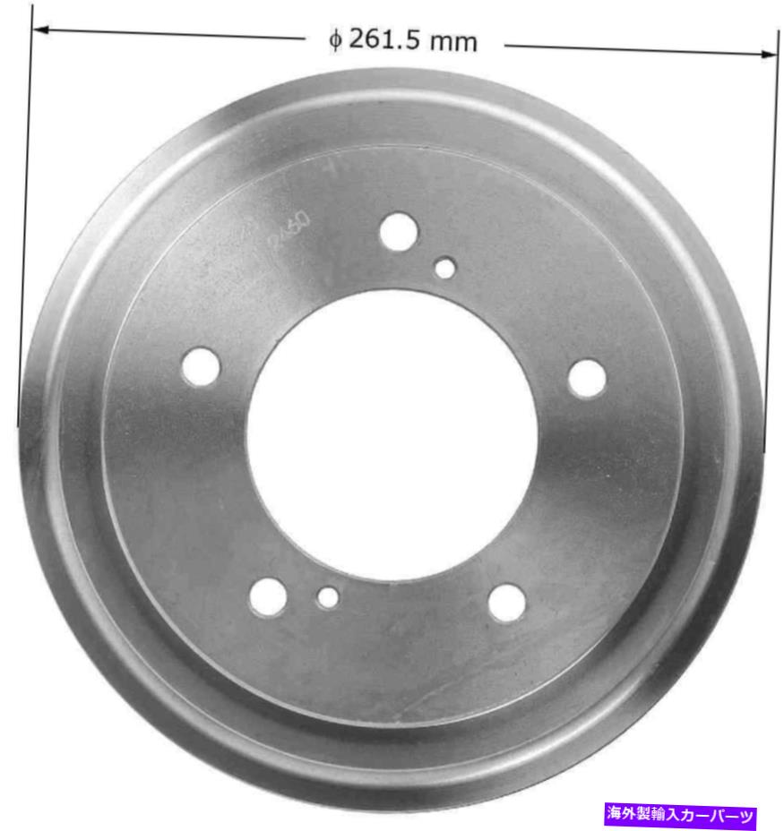 Brake Drum ブレーキドラムは1996-1998スズキX-90ベンディックスに適合します Brake Drum fits 1996-1998 Suzuki X-90 BENDIX【並行輸入品】