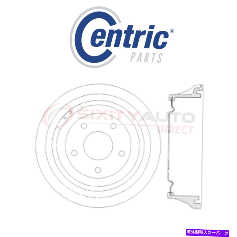 Brake Drum 1965-1981ポンティアックレマン3.3L 3.8L 4.1L FCの中心C-TEKブレーキドラム Centric C-TEK Brake Drum for 1965-1981 Pontiac LeMans 3.3L 3.5L 3.8L 4.1L fc【並行輸入品】