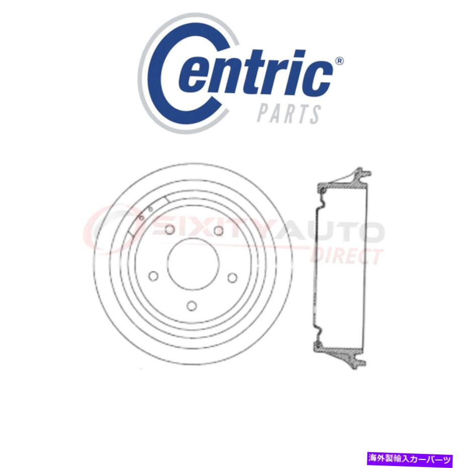 Brake Drum Centric 122.66016プレミアムブレーキのためのブレーキドラム Centric 122.66016 Brake Drum for Premium Braking if【並行輸入品】