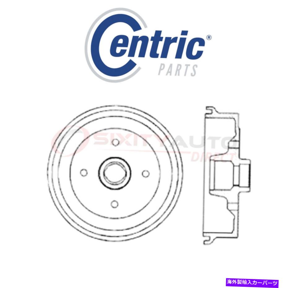 Brake Drum 1976-1977の中心ブレーキドラムフォルクスワーゲンビートル1.6L H4-プレミアムブレーキkg Centric Brake Drum for 1976-1977 Volkswagen Beetle 1.6L H4 - Premium Braking kg【並行輸入品】