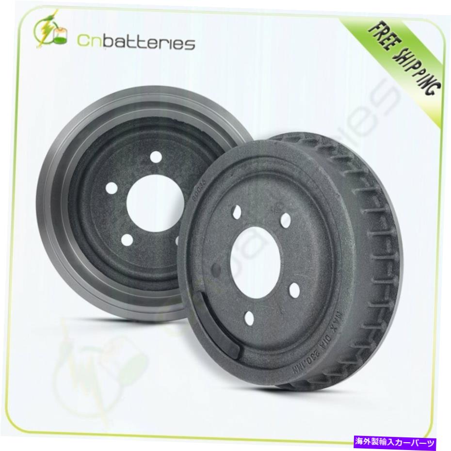 Brake Drum 1998 1999 2000 2001 2001 2003 2004-2008フォードレンジャーのブレーキドラムペア2 Brake Drum Pair of 2 For 1998 1999 2000 2001 2001 2003 2004-2008 Ford Ranger【並行輸入品】