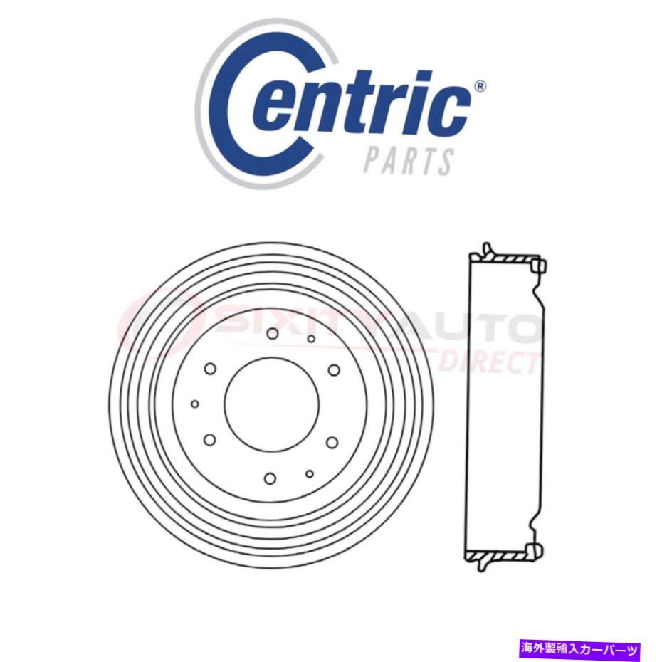 Brake Drum Premium Braking SV用の中心122.66000ブレーキドラム Centric 122.66000 Brake Drum for Premium Braking sv【並行輸入品】
