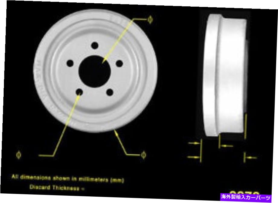 Brake Drum RRブレーキドラムベンディックスPDR0182 Rr Brake Drum Bendix PDR0182【並行輸入品】