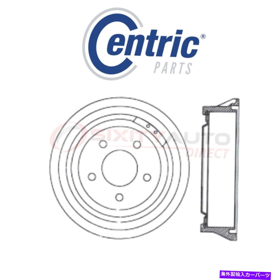 Brake Drum 1990-1999の中心ブレーキドラムポンティアックトランススポーツ3.1L 3.4L 3.8L V6 -QC Centric Brake Drum for 1990-1999 Pontiac Trans Sport 3.1L 3.4L 3.8L V6 - qc【並行輸入品】