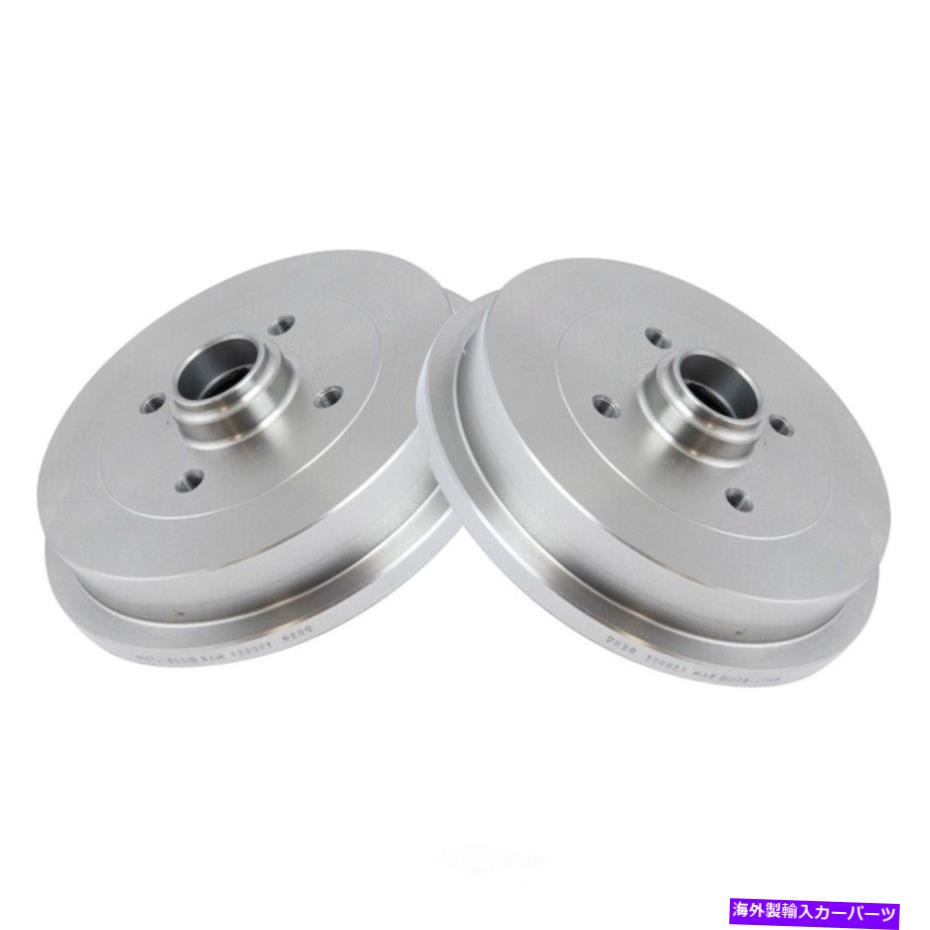 Brake Drum ブレーキドラムセットTRQ BRA75091 Brake Drum Set TRQ BRA75091【並行輸入品】