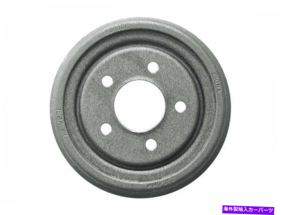 Brake Drum 1990年のジープワゴニアブレーキドラムリア76362DX標準-DANA 35車軸w/ w/ dana For 1990 Jeep Wagoneer Brake Drum Rear 76362DX Standard -- w/ Dana 35 Axle【並行輸入品】