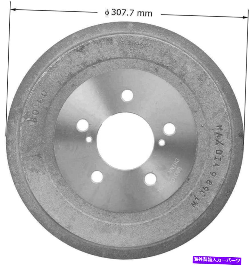 Brake Drum ブレーキドラムリアベンディックスPDR0740 Brake Drum Rear Bendix PDR0740【並行輸入品】